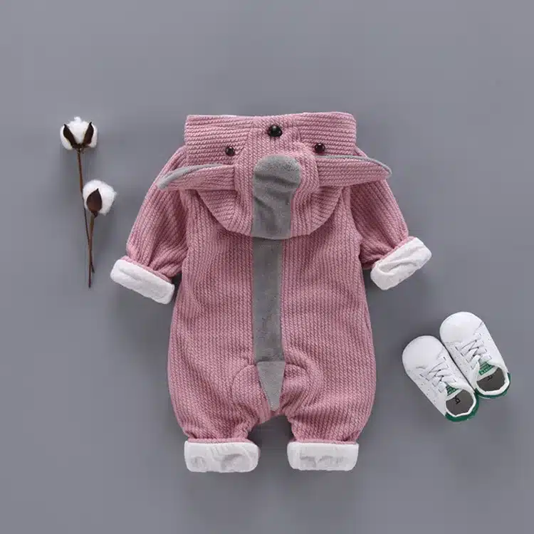 Newbrown Autumn & Winter Newborn Infant Baby Clothes Jumper Boys Romper Hooded Jumpsuit Outfits Baby Bebe Menino Macacao 14