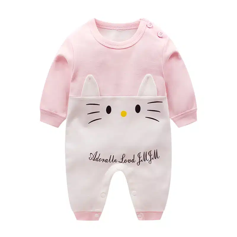 Newborn baby clothes 100% Cotton Long Sleeve Spring Autumn Baby Rompers Soft Infant Clothing toddler baby boy girl jumpsuits 11