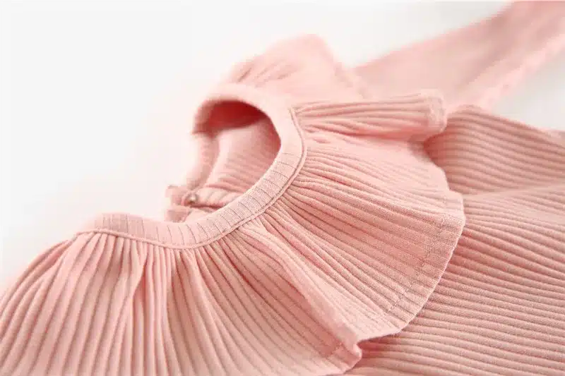 Spring Autumn Baby Girl Knitted Rompers Princess Newborn Baby Clothes Girls Boys Long Sleeve Jumpsuit Kids Baby Outfits Clothes 12