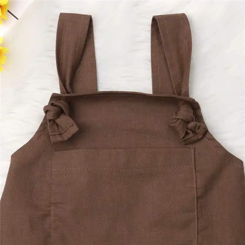 Newborn Baby Boys Girls Solid Dungarees Bib Pants Infant Romper Jumpsuit Overalls Outfits 2019 Toddler New Fashion Baby Clothes 13