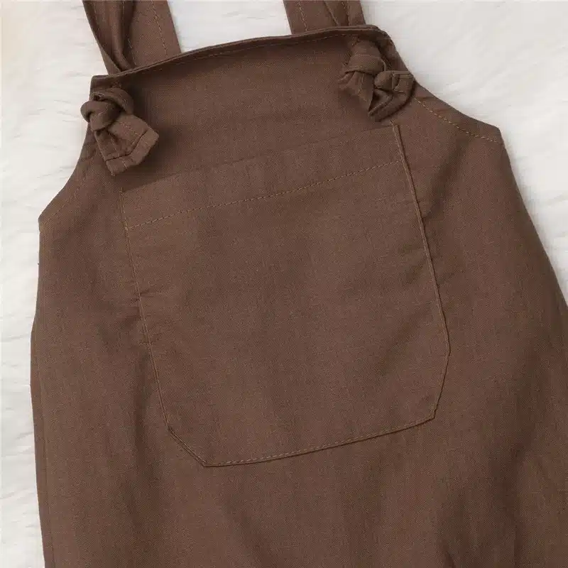 Newborn Baby Boys Girls Solid Dungarees Bib Pants Infant Romper Jumpsuit Overalls Outfits 2019 Toddler New Fashion Baby Clothes 14
