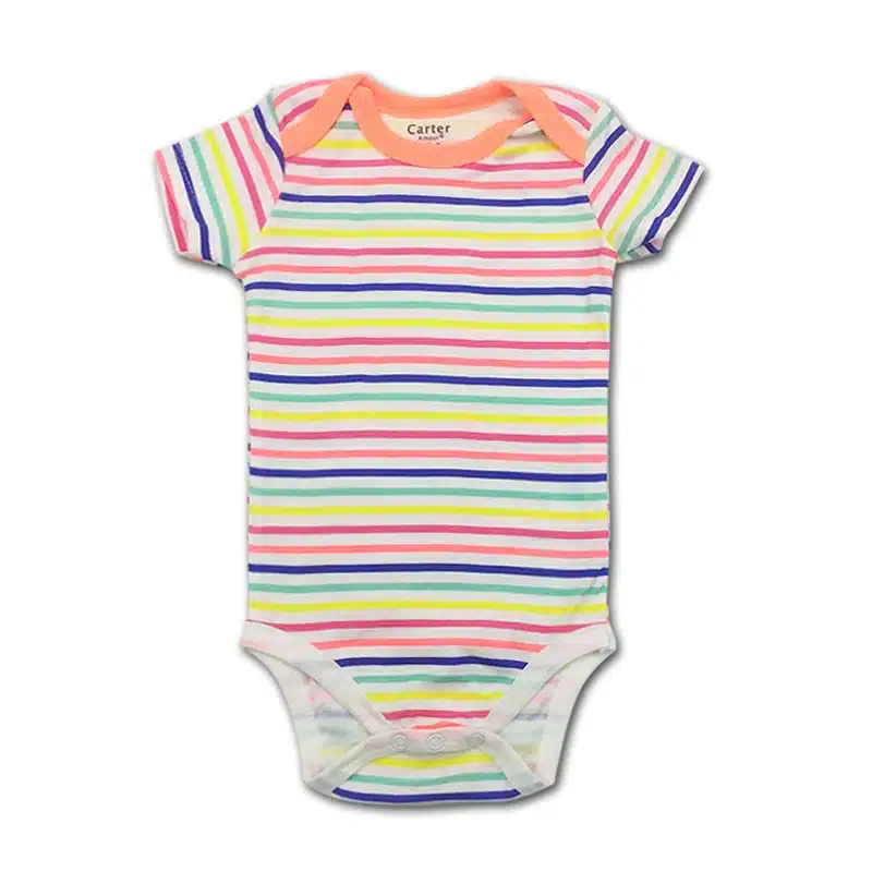 Baby Girls Boy Clothes Summer Romper Short Sleeve Outfits Sent at Random Carter 0-24M 3 Pack Jumpsuit 9