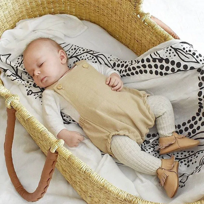 Baby Boys Romper Summer Infant Cotton Newborn Rompers New Born Baby One-pieces Boy Suspender Jumpsuits Baby Boy Clothes Outfits 3
