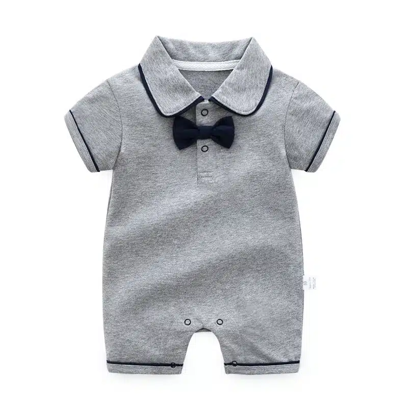Orangemom official store baby girl jumpsuit one pieces infant birthday party wedding dresses gentleman Short romper Boy Clothes 19