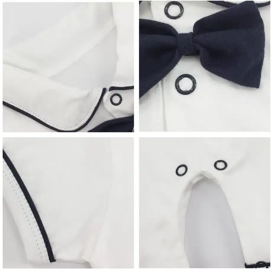Orangemom official store baby girl jumpsuit one pieces infant birthday party wedding dresses gentleman Short romper Boy Clothes 21