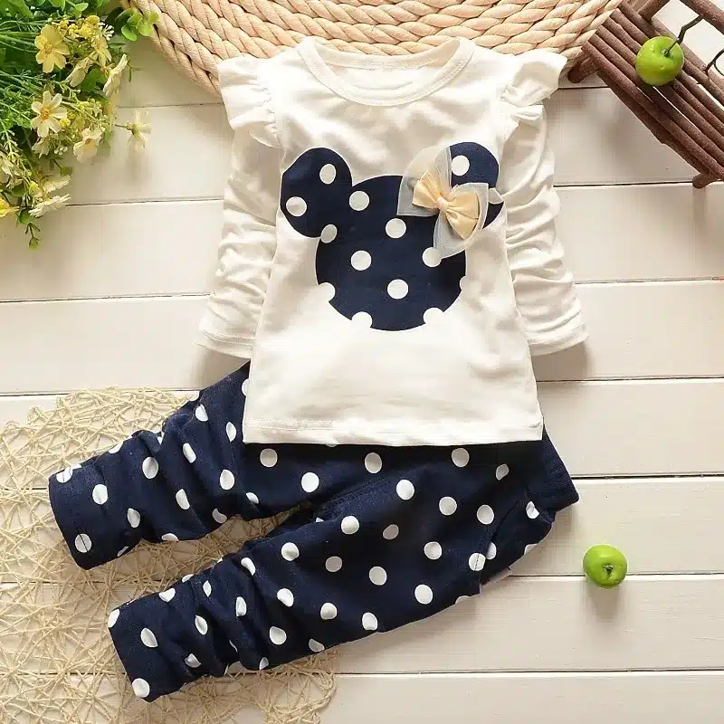 Bear Leader Baby Girls Clothes Casual Spring Baby Clothing Sets Cartoon Printing Sweatshirts+Casual Pants 2Pcs for Baby Clothes 15