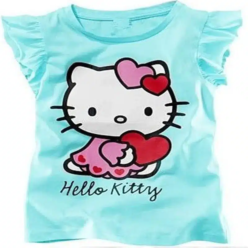 Seartist Baby Girls Summer Hello Kitty T Shirt Girl Short T-shirt Baby Girl Clothes Girls Clothes Bebes Baby Clothes 2019 New 10 33