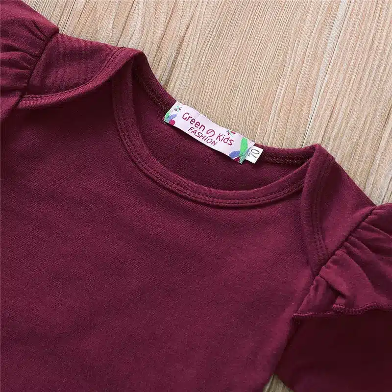 Wisefin Floral Baby Girl Clothes Long Sleeve Autumn Winter Newborn Outfit For Girl Casual Flower Print Infant Girl Clothing Set 15