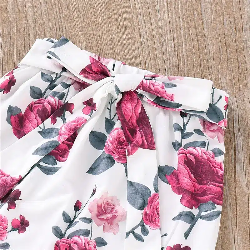 Wisefin Floral Baby Girl Clothes Long Sleeve Autumn Winter Newborn Outfit For Girl Casual Flower Print Infant Girl Clothing Set 18