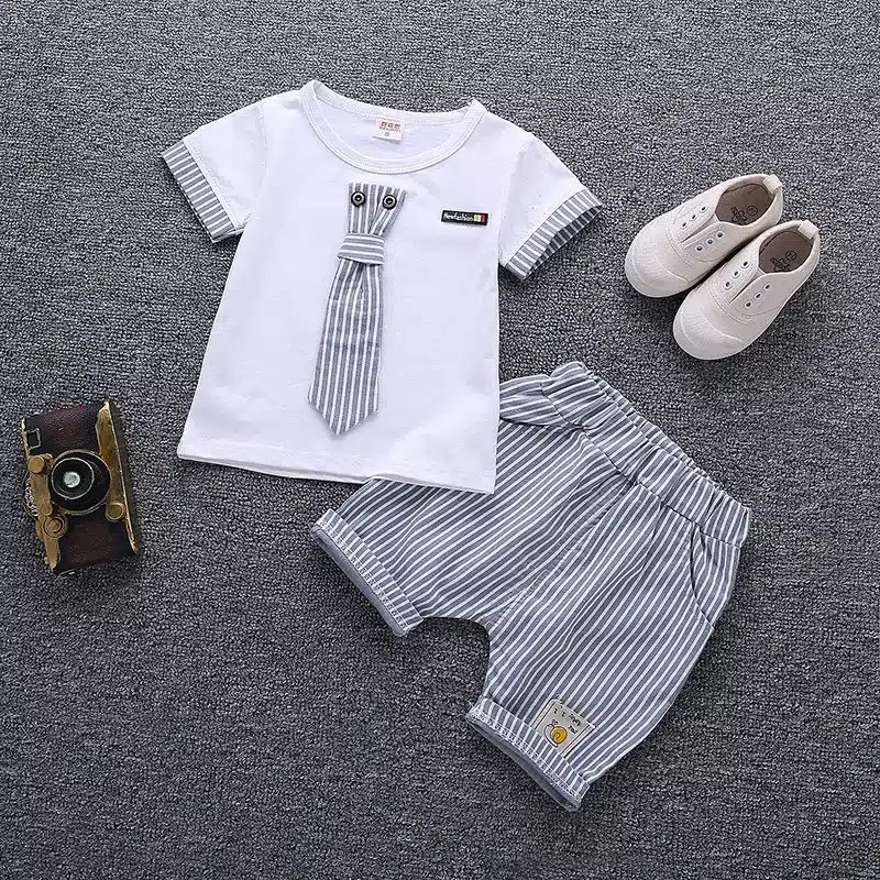 Children Clothing Set Baby Boy Clothes Summer Cartoon 2018 New Kids Cotton Cute Sets Baby Boy Outfit Costumes Baby Clothing Set 3