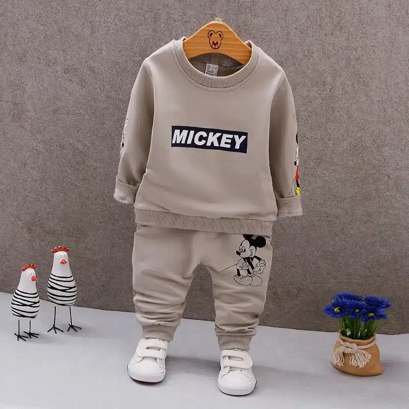 Spring Autumn Baby Boys Clothes Full Sleeve T-shirt And Pants 2pcs Cotton Suits Children Clothing Sets Toddler Brand Tracksuits 12