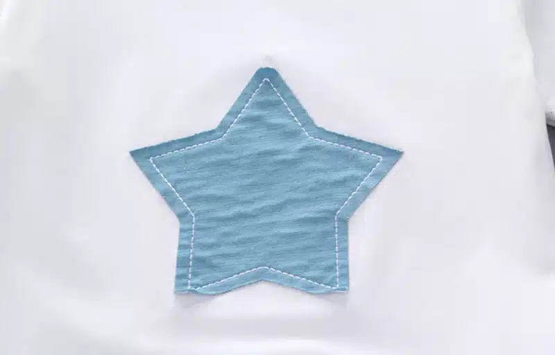 HE Hello Enjoy 2PCS Suit Baby Boy Clothes Children Summer Toddler Boys Clothing Set Cartoon 2019 Kids Applique Stars Tops Shorts 22