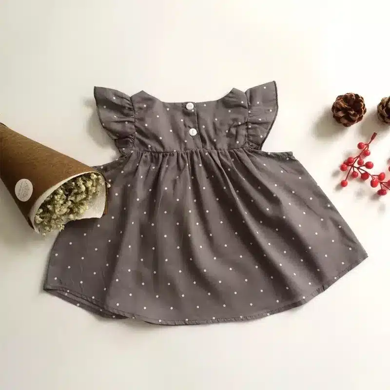 Sodawn 2018 Fashion Summer Style DOT Baby Girl Clothes COTTON Clothing Set Baby Clothing 12