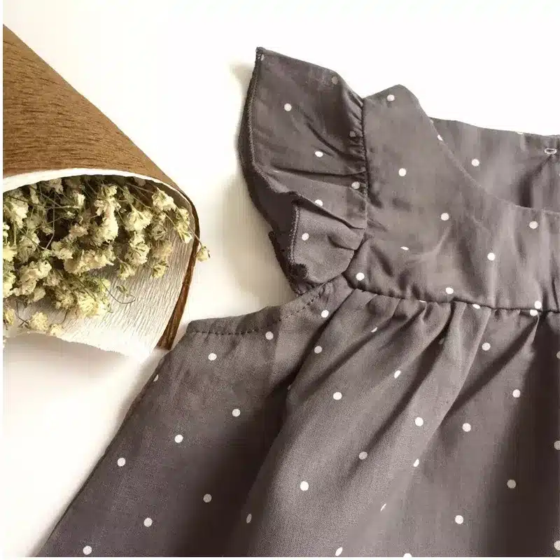 Sodawn 2018 Fashion Summer Style DOT Baby Girl Clothes COTTON Clothing Set Baby Clothing 13