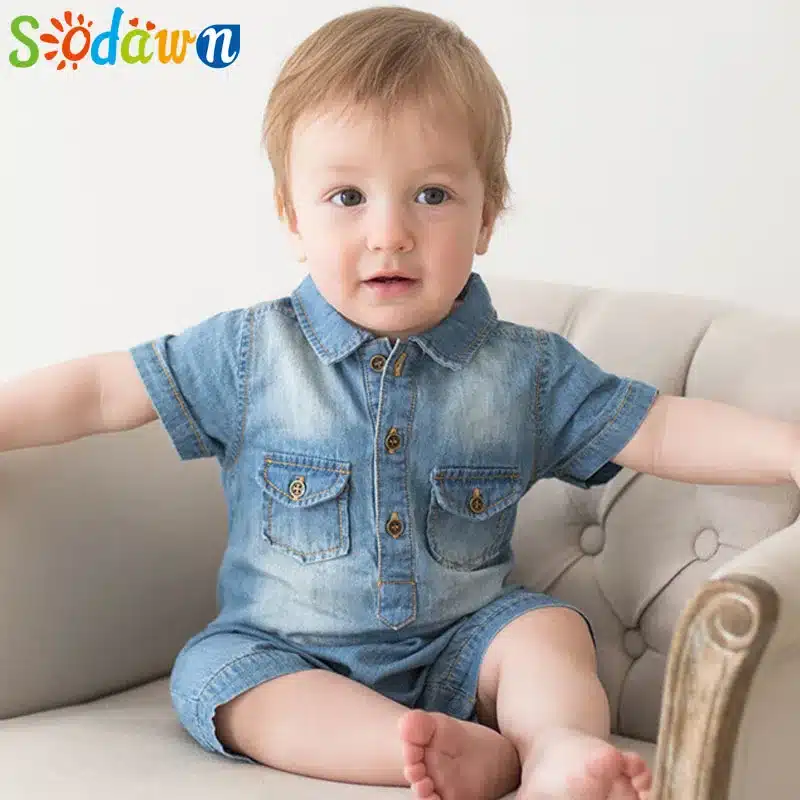 Sodawn 2018 Fashion Summer Style DOT Baby Girl Clothes COTTON Clothing Set Baby Clothing 30