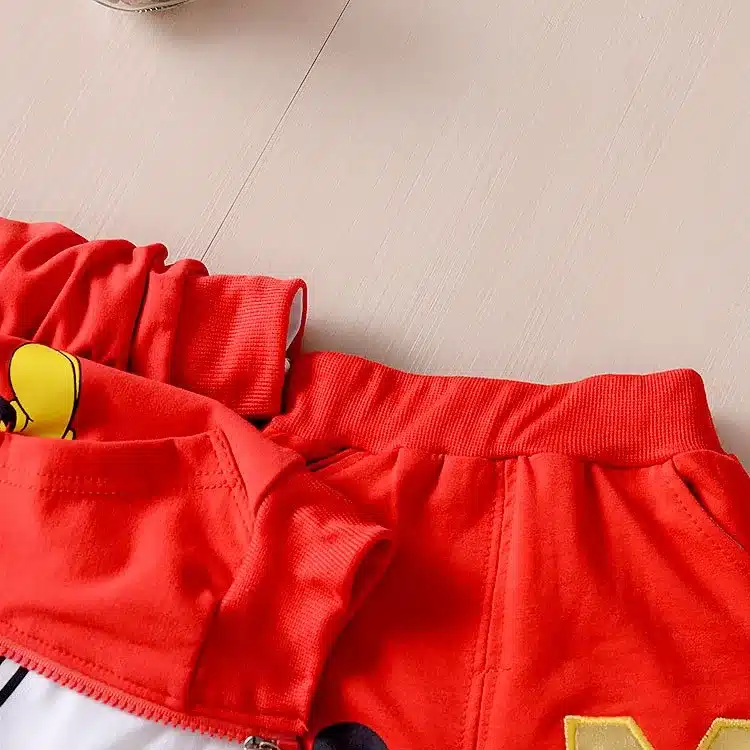 Hot Sale 2016 Autumn Baby Girls Boys Clothes Sets Cute Infant Cotton Suits Coat+T Shirt+Pants Casual Kids Children Suits 13