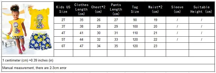 Baby Girls Clothes Sets 2019 Summer Heart Printed Girl Short Sleeve Tops Shirts + Shorts Casual Kids Children's Clothing Suit 35