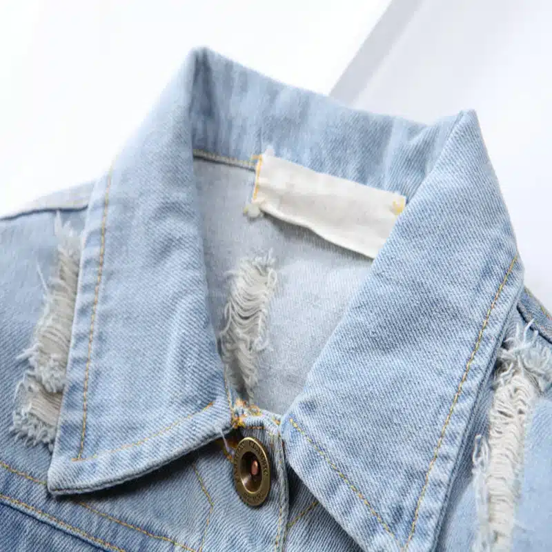 LILIGIRL Long-Sleeve Kids Denim Jackets for Girls Baby Embroidered Coat Clothes 2-8Y 2019 Children Spring Fashion Outwear New 9