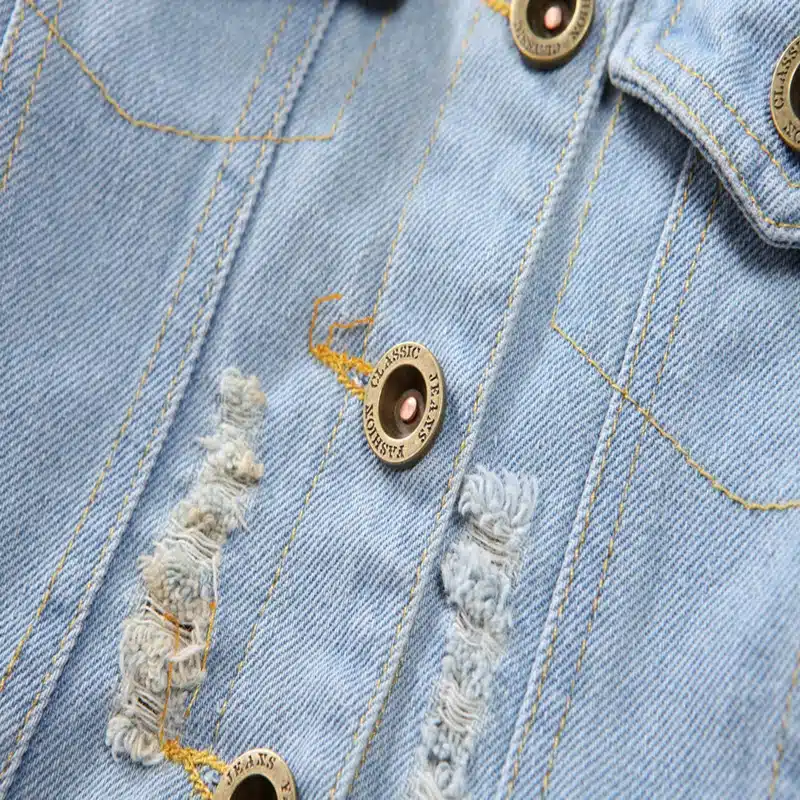 LILIGIRL Long-Sleeve Kids Denim Jackets for Girls Baby Embroidered Coat Clothes 2-8Y 2019 Children Spring Fashion Outwear New 11