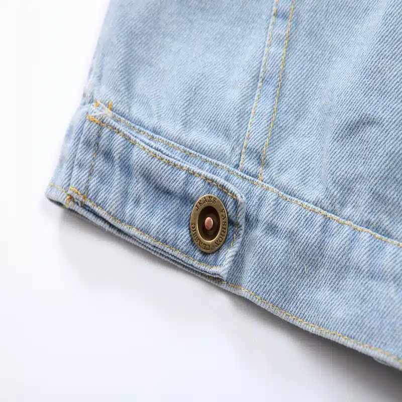 LILIGIRL Long-Sleeve Kids Denim Jackets for Girls Baby Embroidered Coat Clothes 2-8Y 2019 Children Spring Fashion Outwear New 14