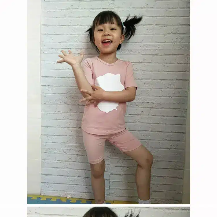 HITOMAGIC Girls Clothing Sets Summer 2019 New Hot Sale Baby Kids Boys Clothes With Pants Shorts Cotton Soft Cute White Circle 15