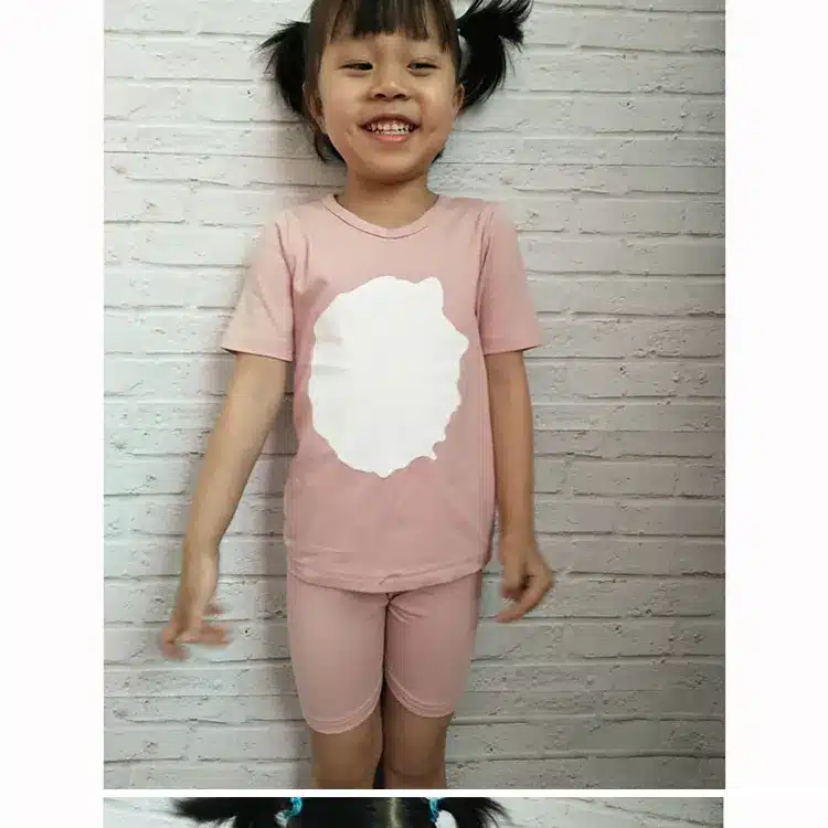 HITOMAGIC Girls Clothing Sets Summer 2019 New Hot Sale Baby Kids Boys Clothes With Pants Shorts Cotton Soft Cute White Circle 16