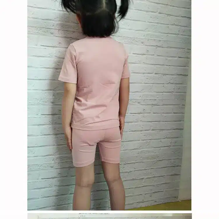 HITOMAGIC Girls Clothing Sets Summer 2019 New Hot Sale Baby Kids Boys Clothes With Pants Shorts Cotton Soft Cute White Circle 17