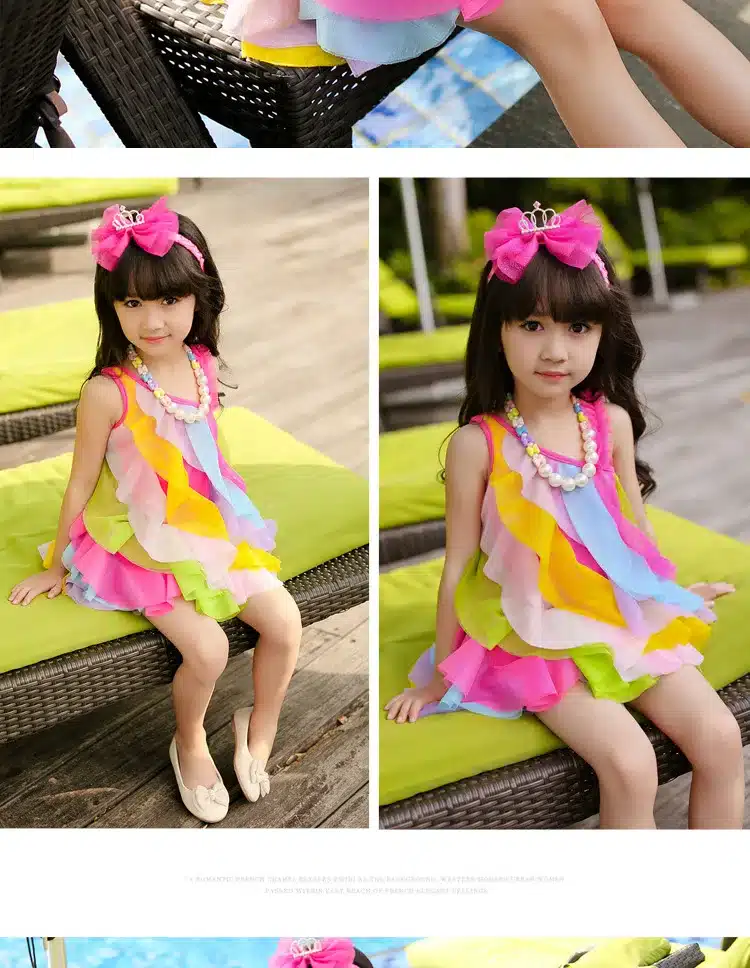 New baby girls dress summer style sleeveless fancy dress for girls party beach dress baby kids fashion clothes children dress 10