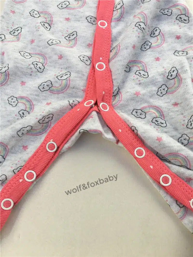 Retail 3pcs/pack 0-12months long-Sleeved Baby Infant cartoon footies for boys girls jumpsuits Clothing newborn clothes 10