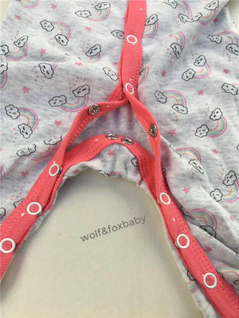 Retail 3pcs/pack 0-12months long-Sleeved Baby Infant cartoon footies for boys girls jumpsuits Clothing newborn clothes 11