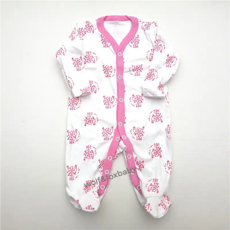Retail 3pcs/pack 0-12months long-Sleeved Baby Infant cartoon footies for boys girls jumpsuits Clothing newborn clothes 22
