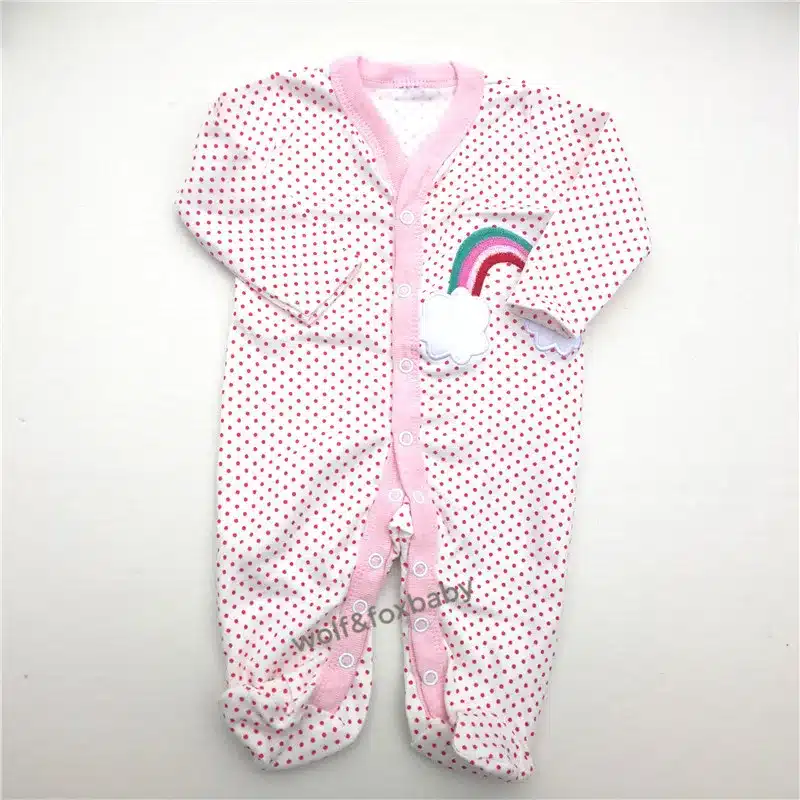 Retail 3pcs/pack 0-12months long-Sleeved Baby Infant cartoon footies for boys girls jumpsuits Clothing newborn clothes 29