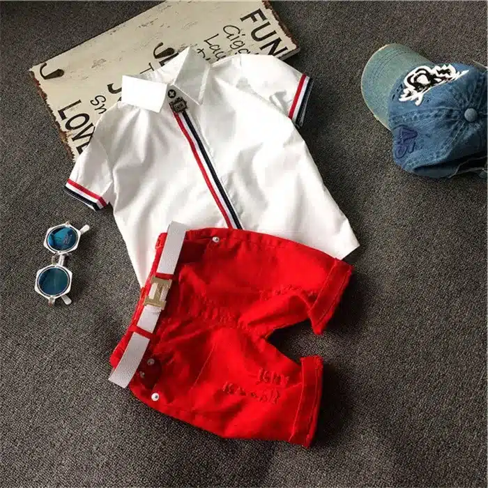 Hot sale! 2019 Summer style Children clothing sets Baby boys girls t shirts+shorts pants sports suit kids clothes 10