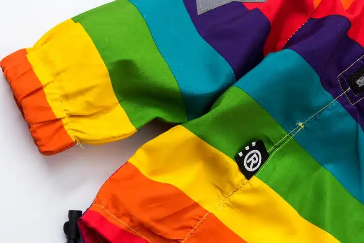 Baby Girl Jacket Boy Hooded Coat Sunscreen Clothes Rainbow Stripe Jacket Baby Boy Long Sleeves Spring And Autumn Kids Clothes 2Y 10