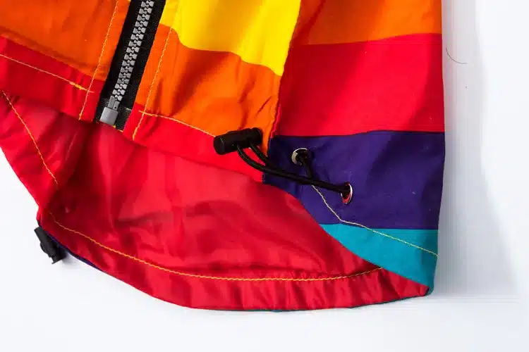 Baby Girl Jacket Boy Hooded Coat Sunscreen Clothes Rainbow Stripe Jacket Baby Boy Long Sleeves Spring And Autumn Kids Clothes 2Y 14