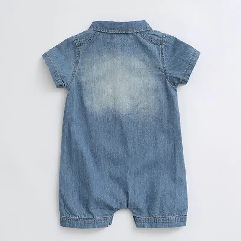 Sodawn Summer New Arrival Denium Baby Boys Clothing Fashion Design Lovely Romper Comfortable Bebe Girls Clothes 13