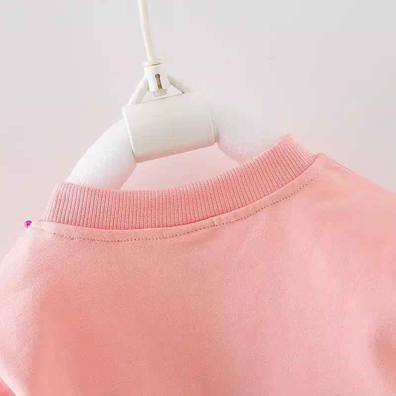 BibiCola Spring Autumn Newborn Baby Girl Clothing Set Kids Tracksuit Printed T-shirt+Casual Pants 2PCS Children Clothes Suit 18