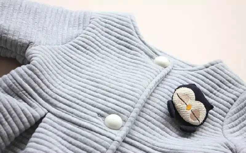 Spring Autumn Children Girls Jackets Baby Penguin Single Breasted Kids Coat Girl Outerwear Jacket For Girls Bow Girl Clothes 13