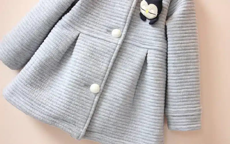 Spring Autumn Children Girls Jackets Baby Penguin Single Breasted Kids Coat Girl Outerwear Jacket For Girls Bow Girl Clothes 17
