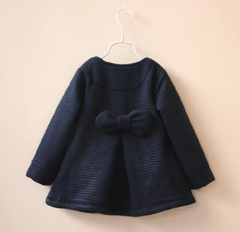 Spring Autumn Children Girls Jackets Baby Penguin Single Breasted Kids Coat Girl Outerwear Jacket For Girls Bow Girl Clothes 22