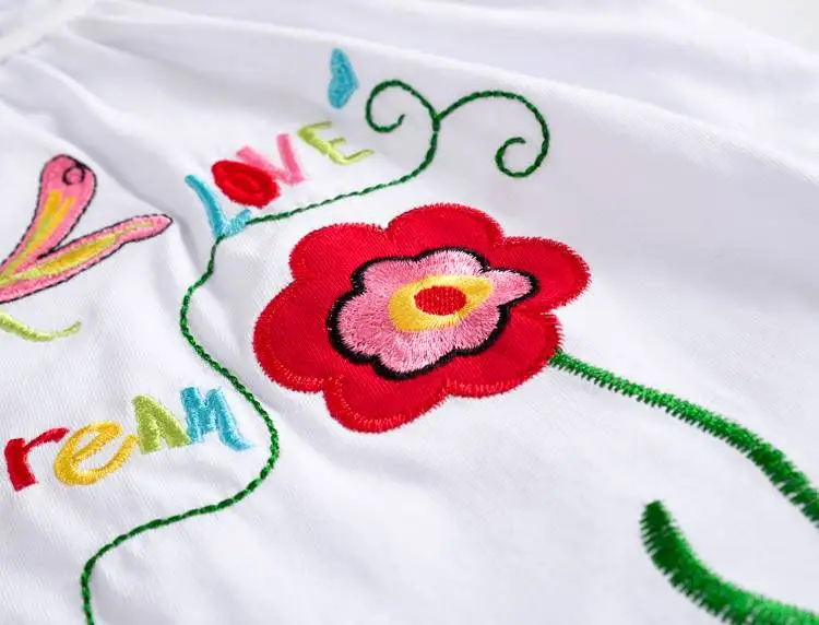 VIDMID 2-10 years baby Girl t-shirt big Girls tee shirts for children girl blouse sale t shirt 100% cotton kids summer clothes 15