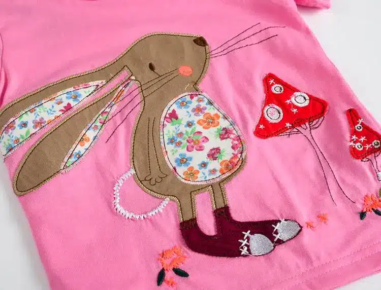 VIDMID 2-10 years baby Girl t-shirt big Girls tee shirts for children girl blouse sale t shirt 100% cotton kids summer clothes 26