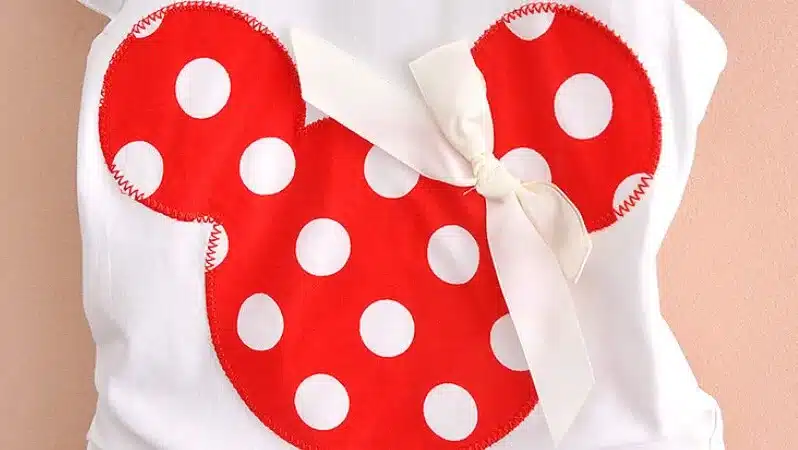 New 2019 T-shirt + skirt baby child suit 2 pieces fashion girls clothing sets Minnie children's clothes bowknot shirt dress 2-10 5