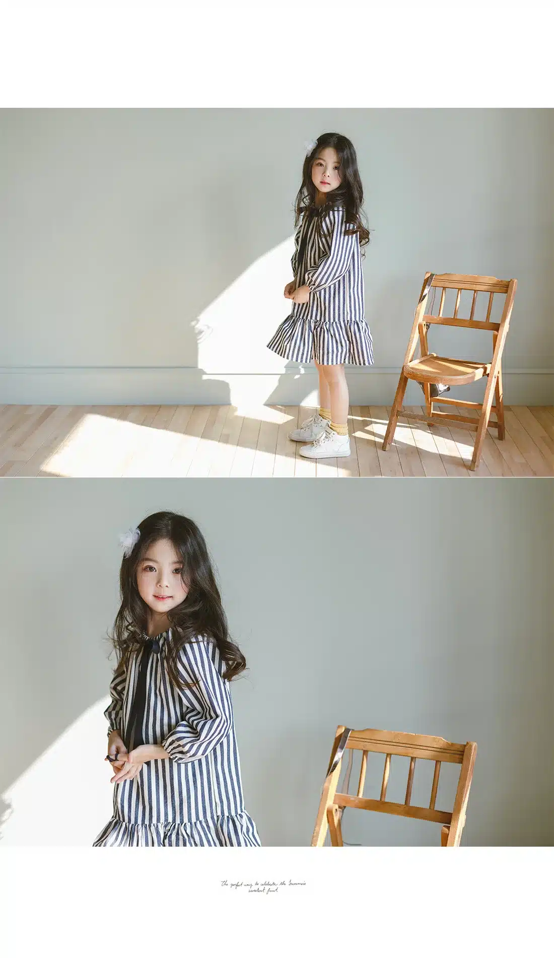 Bow Girls Dress 2019 New Bow Baby Spring Dress Black White Stripe Kid Princess Dress Children Clothes Toddler Cotton Dress,#2265 20