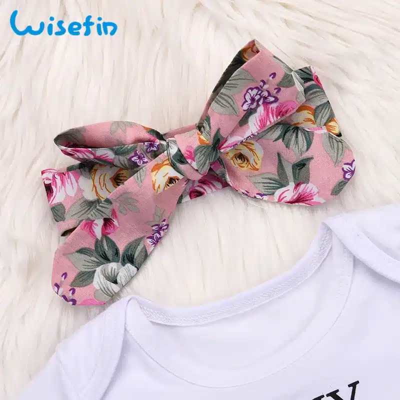 Newborn Baby Girl Clothing Set Summer Baby Bodysuits+Floral PP Shorts+Headband Infant Outfits Cute Toddler Girl Clothes P45 21