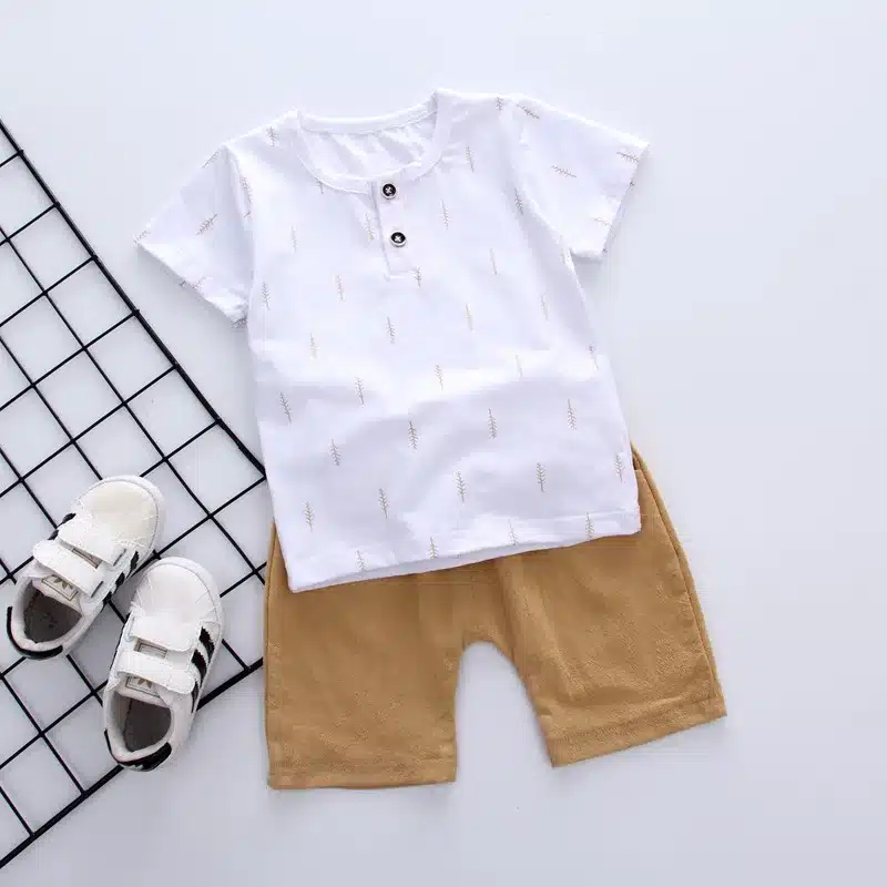 Baby Boys Clothing Sets 2019 Summer Boy Clothes Casual T-shirt + Pants 2pcs Children Suits Hot Sale Kids Toddler Sportswear 14