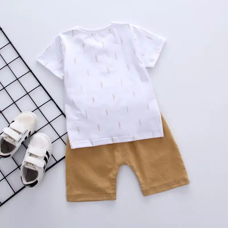 Baby Boys Clothing Sets 2019 Summer Boy Clothes Casual T-shirt + Pants 2pcs Children Suits Hot Sale Kids Toddler Sportswear 16