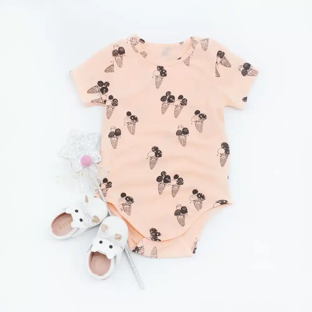 EnkeliBB Clearance Brand CLothing For Kids Girls Ice Cream Dresses Baby Ice Cream Romper Brother Sister Matching Twins Clothes 11