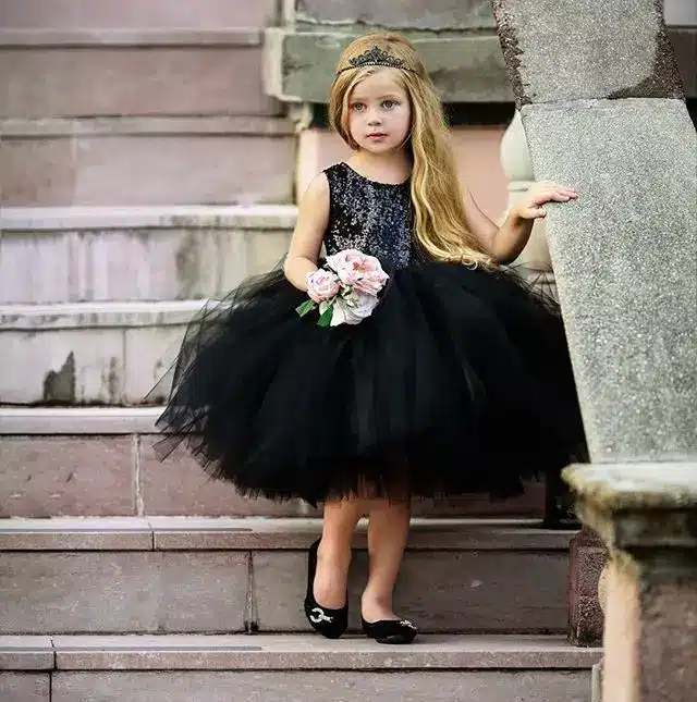 Love Shape Girl Dress Glitter Sequin Wedding Bridesmaid Pageant 2018 Summer Princess Party Dresses Children Clothes Size 1-5 10
