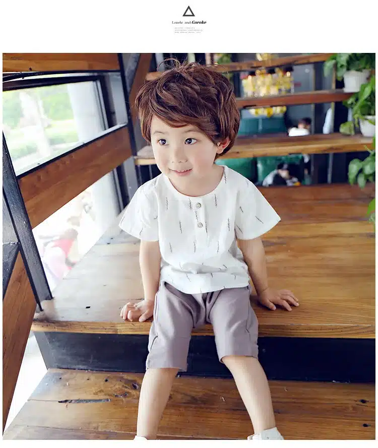 2019 New Kids Clothes Spring Boys Clothing Sets T Shirt + Shorts Toddler Boys Clothing Baby Boy Fluid Systems Clothes Brand 28